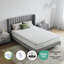 Novilla 27cm   Ortho Memory Foam Pocket Sprung Zoned Mattress-94274329