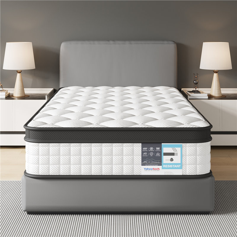 Yaheetech Pocket Sprung Mattress, Single (3')