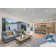 Fielder 4 - Light Dimmable LED Square / Rectangle Chandelier