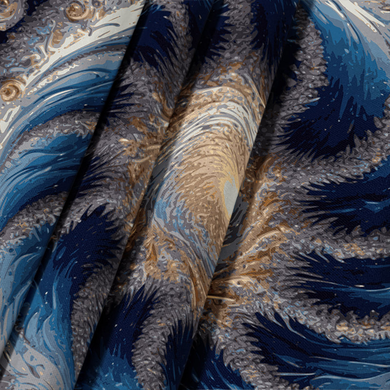Tapisserie murale Space Fractal, 26 po x 36 po