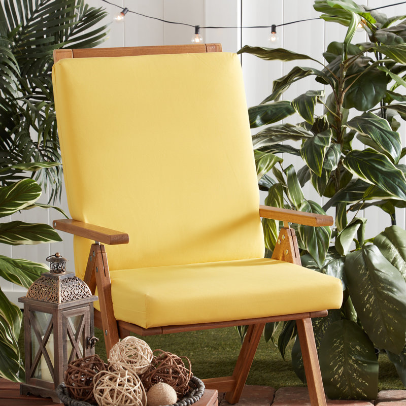High Back Dining Chair Pad, Sunbeam