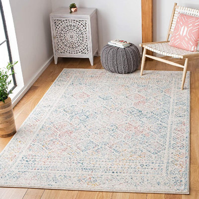 Tapis ivoire / terre cuite Dennison Southwestern