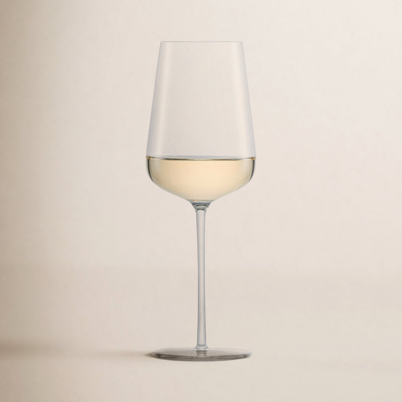 Vervino Champagne Lead Free Crystal Flute, 13.7 Oz