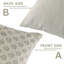 Coussin à motif de fleurs fabriqué à la main Fabividine-111113683-111113679