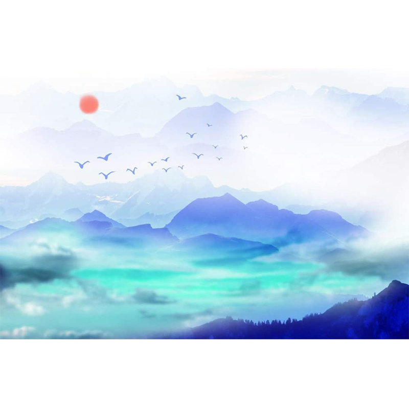 Murale de paysage de paysage de rêve, L 100 po x l 144 po