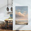 Pink Sunset I Abstract Contemporary Wall Art Print 1 Piece Wrapped Canvas Wall Art-1298300373