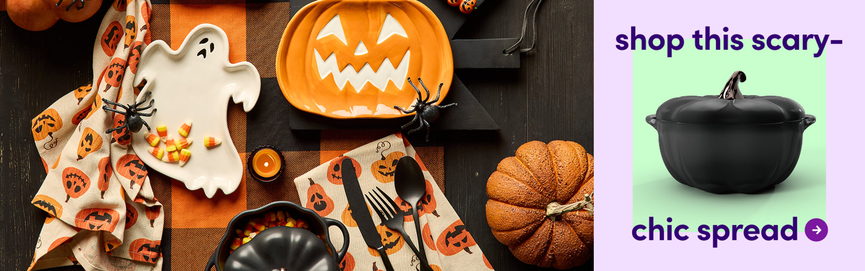 Shop this scary-chic spread