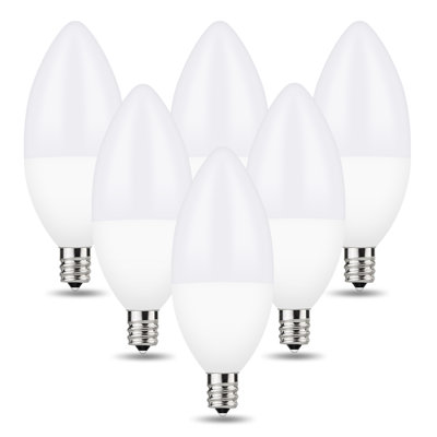 60 Watt LED Non-Dimmable Light Bulb E12/Candelabra