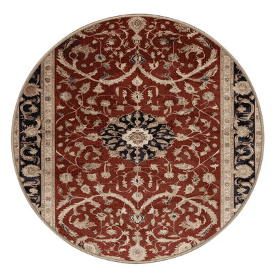 Machine Washable Persian Brown Area Rug