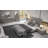 Staci Upholstered Platform Gray Queen Bed-1041822626-1041822627