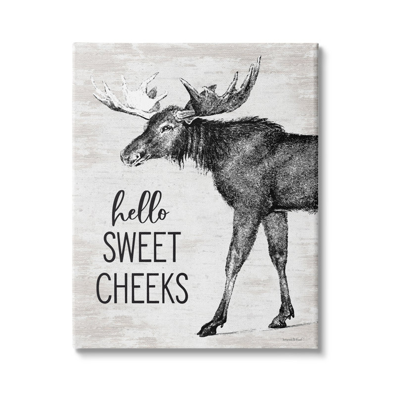 Hello Hello Cheek, H 20 po x l 16 po, Toile tendue