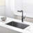 Single Handle Kitchen Faucet with Accessories-93486581