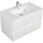 Meuble-lavabo flottant avec lavabo-496033272