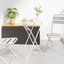 Garden Table Folding Metal Modern Furniture Round Outdoor Terrace Patio-259805352