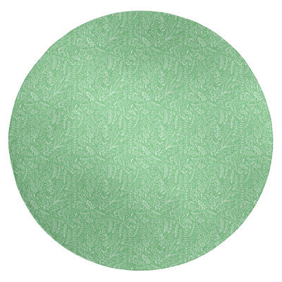 Chenille Floral Indoor Rug