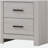 Brantford Coastal White 2-Drawer Nightstand-1669675975