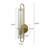 Ribbed Glass Wall Sconce