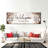 " Welcome To Our Home Typography I Canvas Print " by Faithinart-1006735762