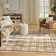 Maridee Rust Modern Indoor Rug