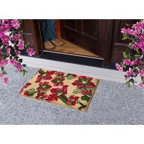 A1hc Rubber Doormat/Oak Tree Design, All Season Large 30x48, Bronze