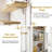 Lujane 3-Piece Drop Leaf Kitchen Island Set-378934733-387945878