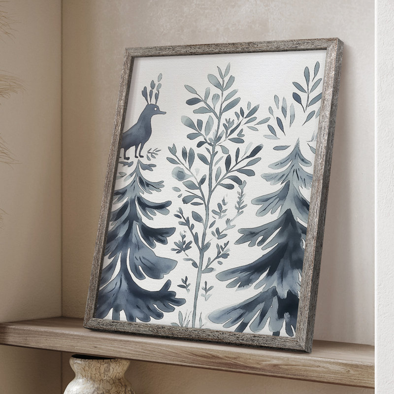 «Christmas Holiday», art encadré CECXXII, bois massif, H 11 po x l 9 po