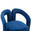Fauteuil de 25,2 po de large Cahuilla, fauteuil de salon, fauteuil de lecture avec empreinte arrondie-734660987