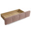 Grand lit tapissier avec tiroirs de rangement sous le lit-1603839459