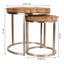 Beamond 52cm W Manufactured Wood Bedside Table