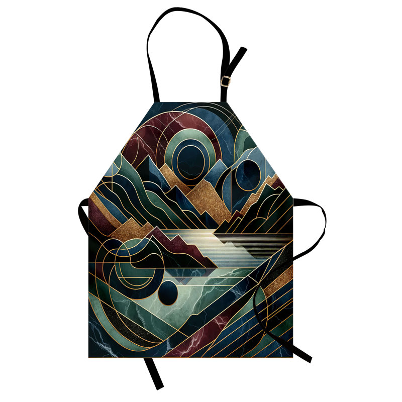 No Pattern Bib Apron