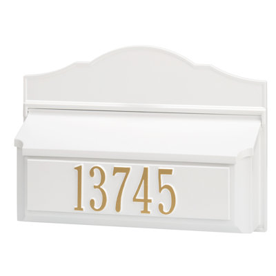 Colonial Wall Mounted Mailbox