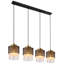 Balzourt 4 - Light Matte Black Pendant