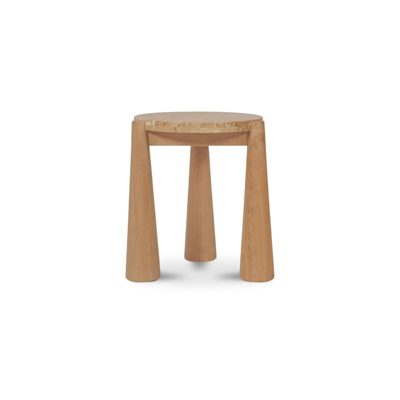 Pax Outdoor Teak Side Table