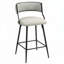 Tabouret de bar en polyuréthane revêtu de polyuréthane-1245402385