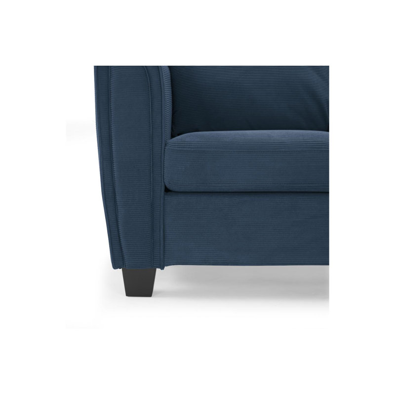 Argenziano 3 Seater Sofa & Chaise, Blue