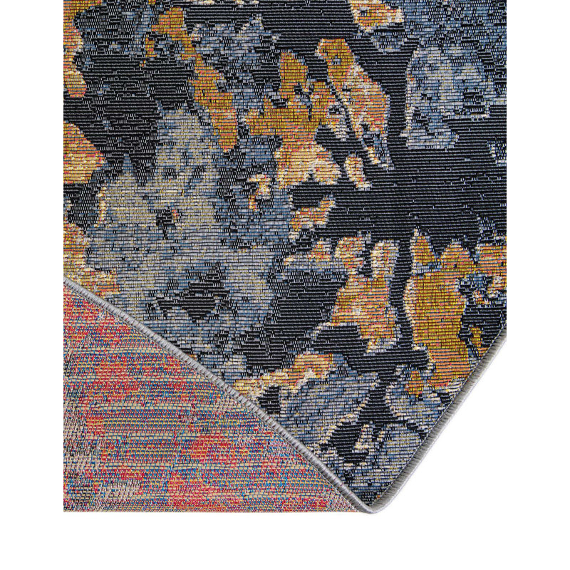 Keazia Indoor/Outdoor Area Rug, Round 5'3"