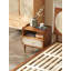 Hayesville 54cm W Solid Wood Bedside Table