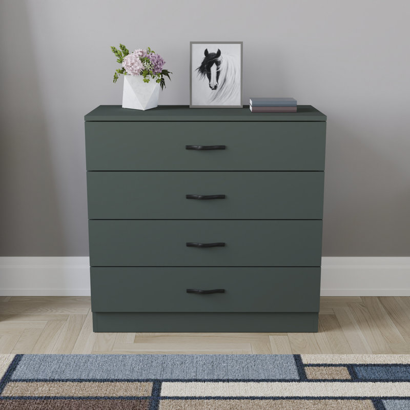 Maybery 4 Drawer Chest, Jasper Green