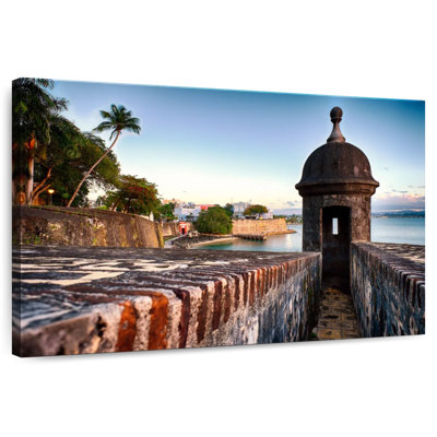 Kavia City Walls And Gate Of Old San Juan