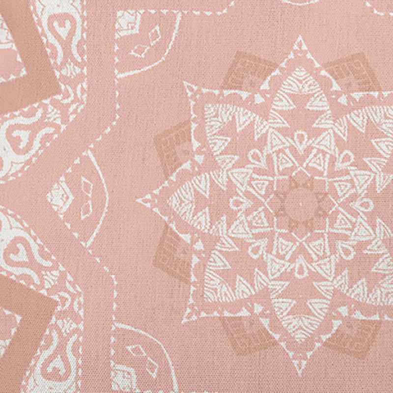 Happy Hippy Geometric Outdoor Reversible Throw Pillow