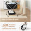 Collapsible Laundry Cart with Wheels-125139743