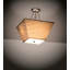 2 - Light Semi Flush Mount