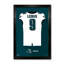 NFL-PA Buffalo Bills Keon Coleman 00 27 po x 39 po imprimé jersey blanc encadré-136267185