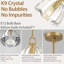 Luminaire suspendu en cristal Crystal-1499444941