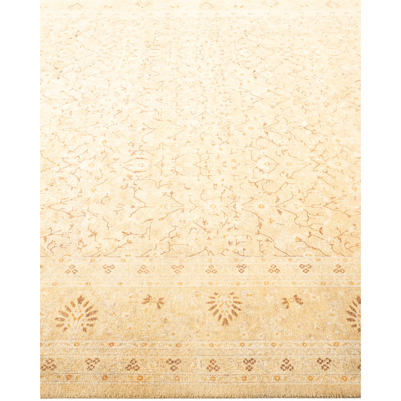 Tyionna One-of-a-Kind 7' 10" X 10' 2" Hand Knotted Area Rug
