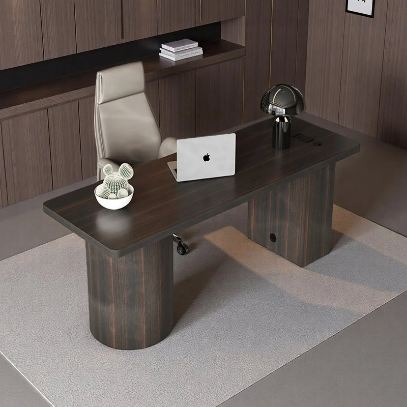 Bureau italien minimaliste, H 29,53 po x l 62,99 po x P 27,56 po