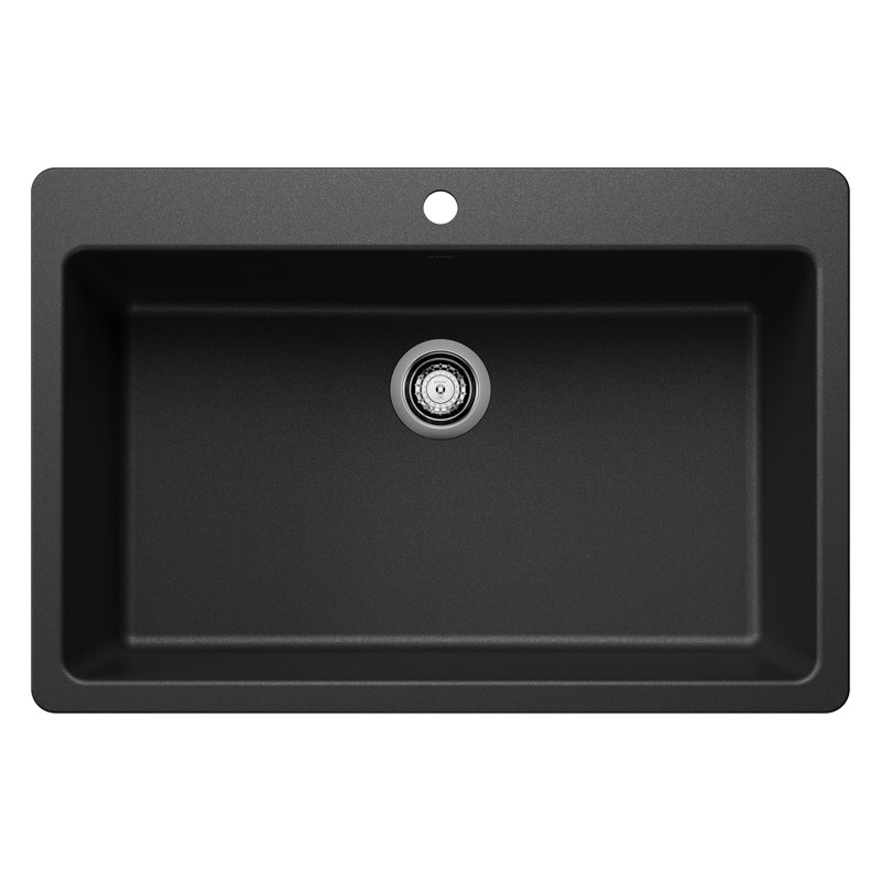 Évier de cuisine 33 "LGR SILGRANIT, Anthracite