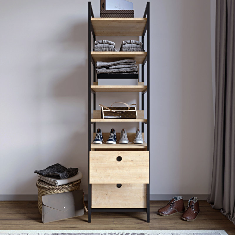 Kennison 0 Door Manufactured Wood Wardrobe