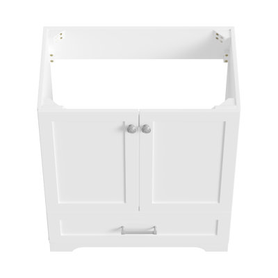 Meuble-lavabo rustique 30 po sans comptoir