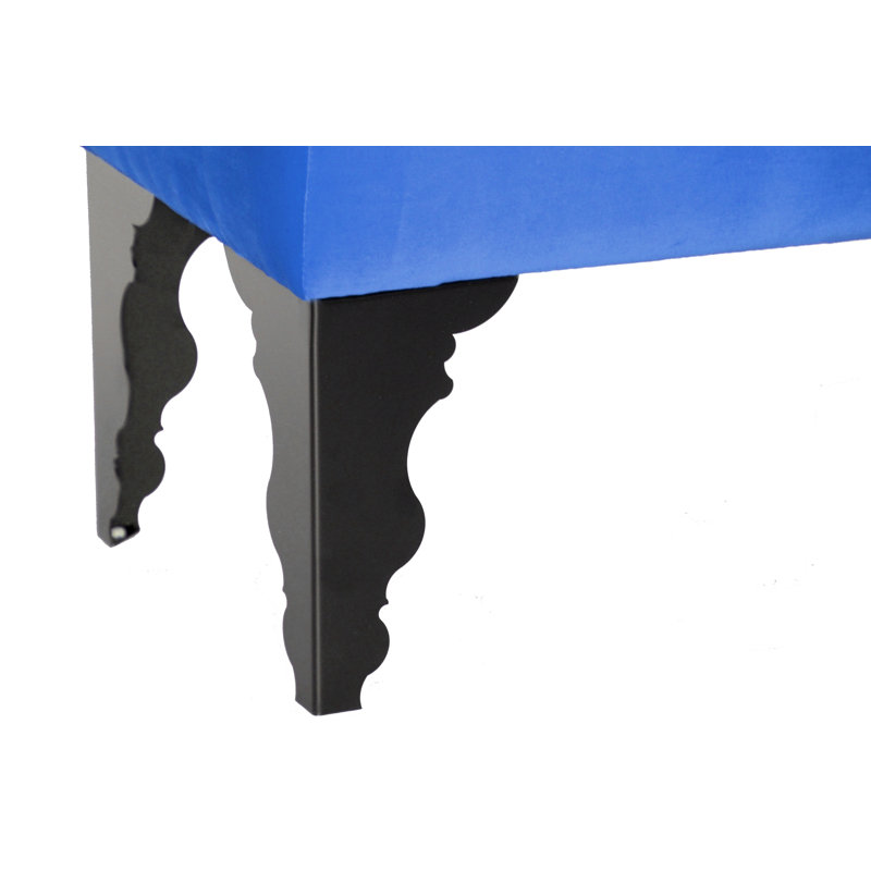 Artedeco Upholstered Bench, Blue